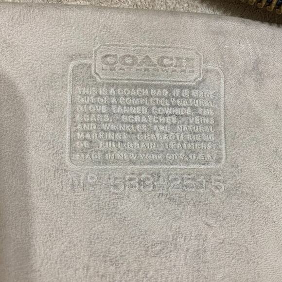 COACH Vintage NY Bone Leather BASIC BAG Clutch Wristlet (Shoulder Bag, XB) 9455 - Picture 13 of 16